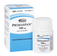 PRIMASPAN enterotabletti 100 mg 100 kpl